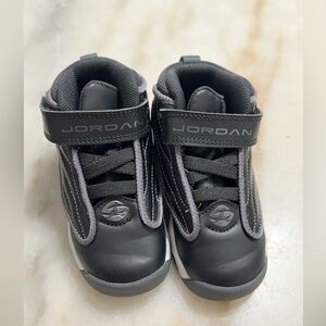 Jordan Pro Strong (TD) Toddler Black White Shoes DC7910-002 SIZE 7c